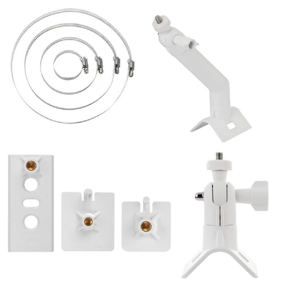 Outdoor Camera Rack 360 Degree Adjustable Positioning Metal Construction For Solar Panel Surveillances Systems