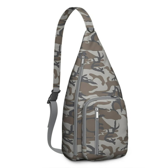 Outdoor Camo Sling Backpack – Lightweight Tactical Military Daypack for Hiking, Camping, Hunting & Travel