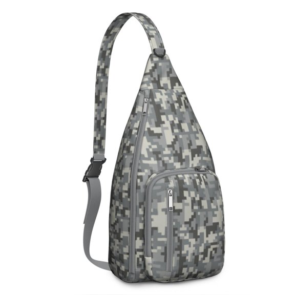 Outdoor Camo Sling Backpack – Lightweight Tactical Military Daypack for Hiking, Camping, Hunting & Travel