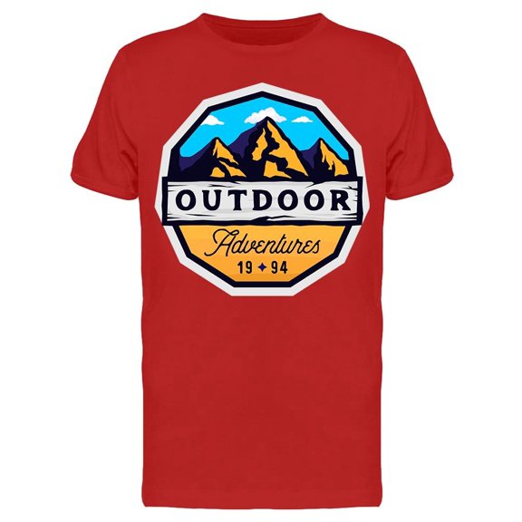 Outdoor Camp And Mountains T-Shirt Men -Image by Shutterstock, Male 3X-Large