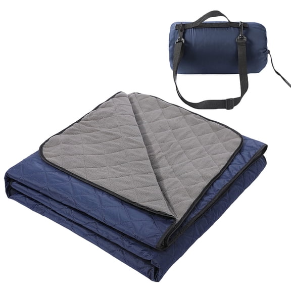 Outdoor Camping Blanket for Outdoor Use Stadium Blanket Portable Lightweight for Cold Weather Sports Beach Picnic Travel 79x55inch