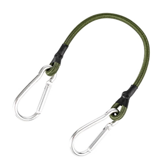 Outdoor Camping Elastic Rope Tent Rope Double Hook Luggage Tie Rope Clothesline