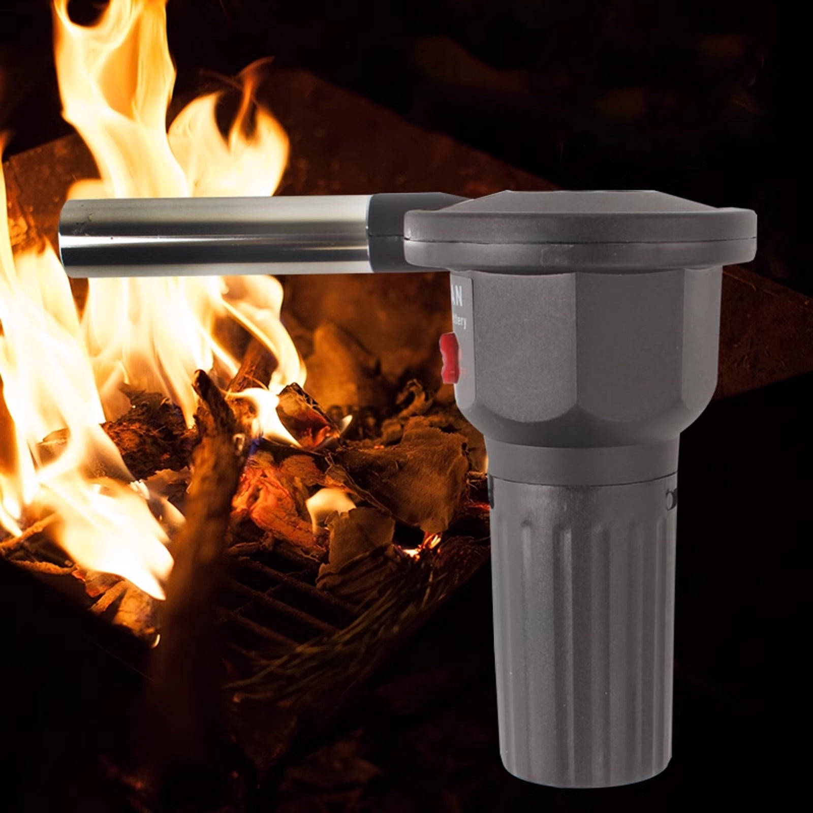 Outdoor Camping Electric Blower, Portable Barbecue Hair Dryer, Fire