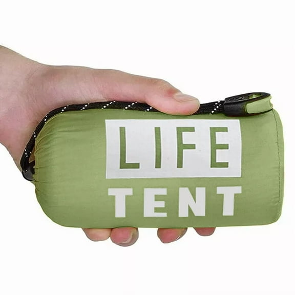 Outdoor Camping Emergency Tent 1-3 People Waterproof with Whistle Easy To Carry