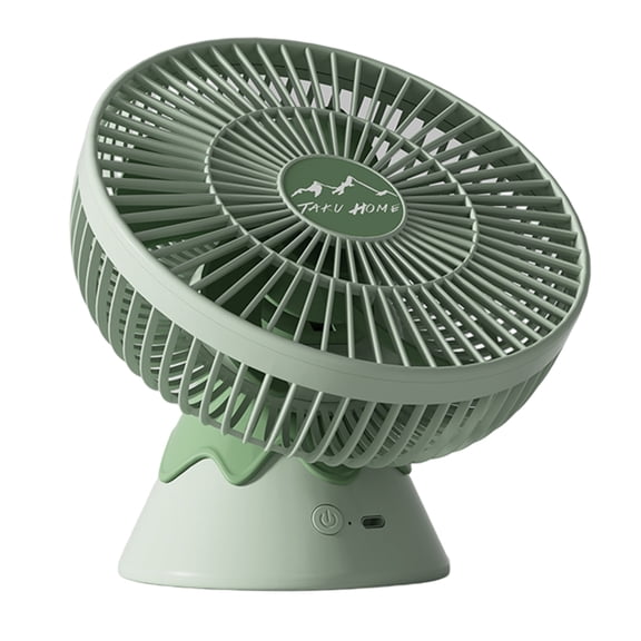 Outdoor Camping Fan Hanging Tent Lamp Cooler with LED Light Indoor Night Light Ceiling Fan Portable Hangable USB-TypeC
