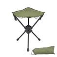 thumbnail image 1 of Outdoor Camping Folding Stool Lightweight Rotating Chair, Portable Triangular Aluminum Alloy Seat Durable Stable for Hiking Fishing Barbecue Picnic, 1 of 1