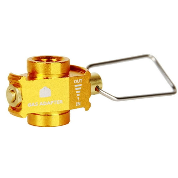 Outdoor Camping Gas Refill Adapter, Valves for Gas Stove Canister Tank