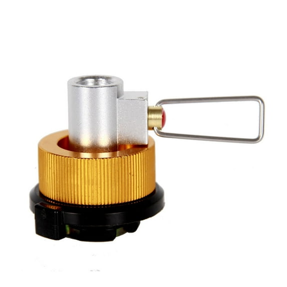 Outdoor Camping Gas Saver Fuel Canister Refill Adapter Shifter Butane Small Propan for Tank Input for Valve Cylinder Con