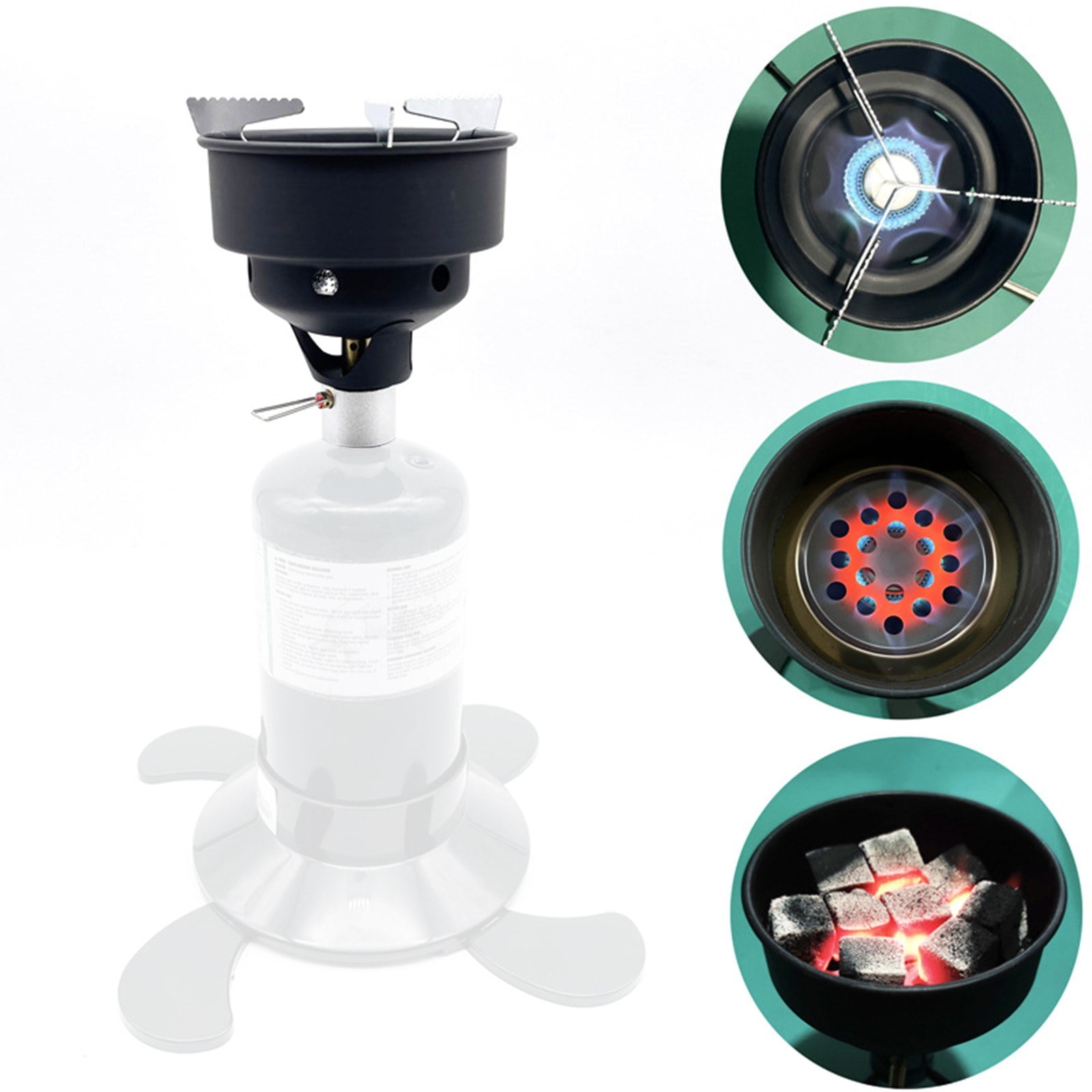 Outdoor Camping Gas Stove Carbon Furnace for Picnics and Events