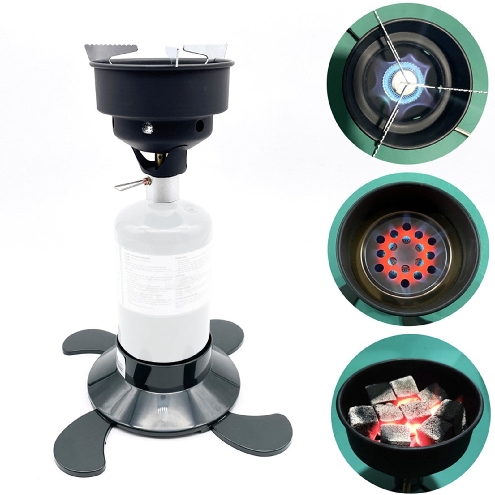 Outdoor Camping Gas Stove Carbon Furnace for Picnics and Events