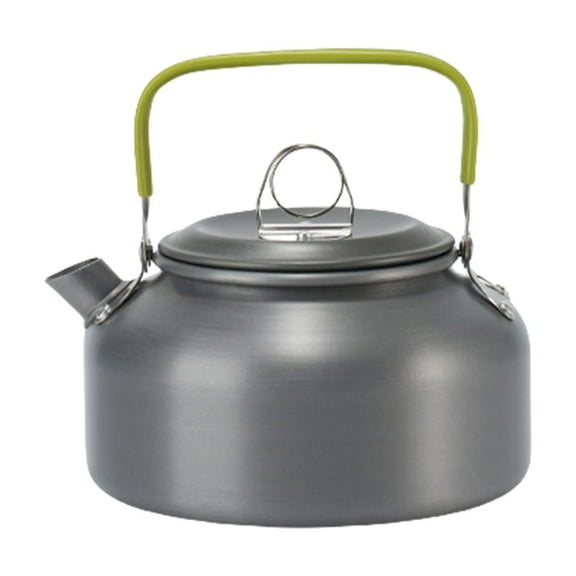 Outdoor Camping Kettle | Large Capacity Aluminum Alloy Tea Pot & Coffee Maker | Portable Travel Water Boiler for Hiking, Backpacking, and Picnics | 1.2L Capacity, Durable & Lightweight