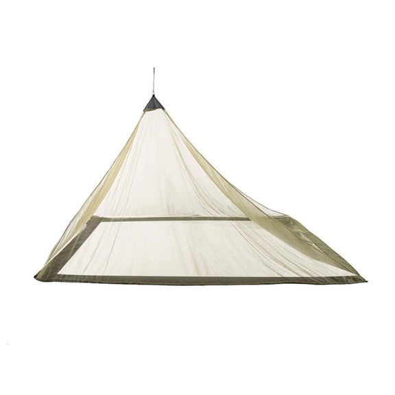 Outdoor Camping Mosquitoes Netting Fly Netting Triangular Outdoors Fly Netting with Carry Bag for Single Camping Use Easy to Use