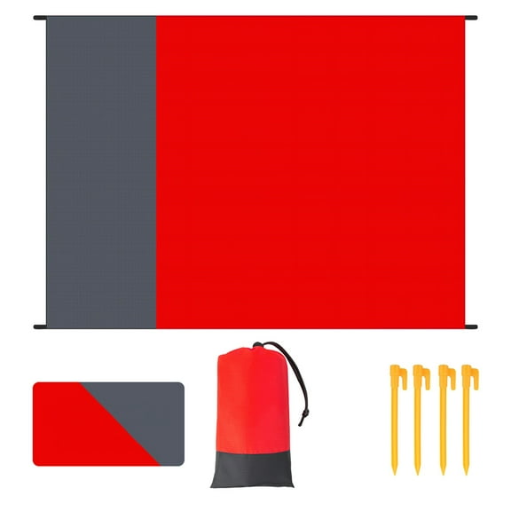 Outdoor Camping Picnic Mat Portable Pocket Folding Beach Mat for All-Tamily Outdoor Enthusiasts Camping & Hiking