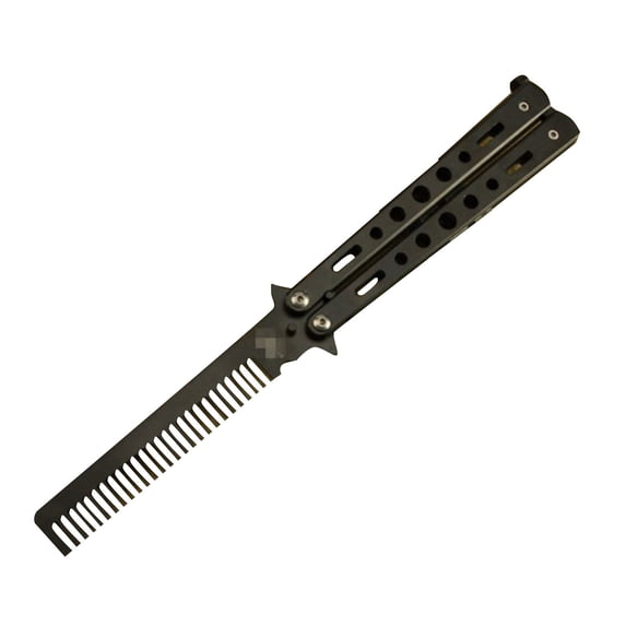 Outdoor Camping Practice Comb Practice (Not Edged) Butterfly Comb Practice Tool Practice Swing Comb Suitable For Beginners Cutter Home Decor