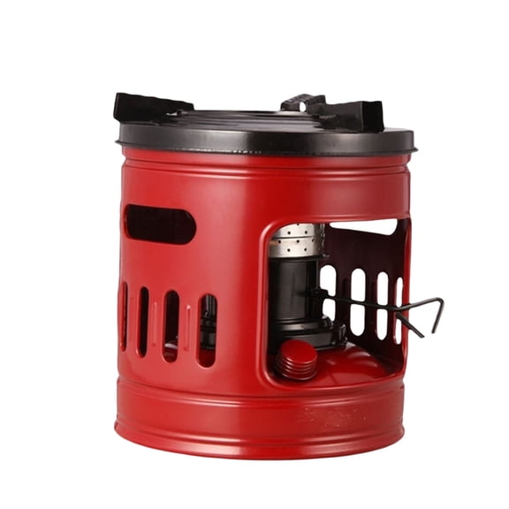 Outdoor Camping Stove for 2-4 People Portable Field Stove with Grate, Core Stove Head & Barbecue Function (Compact & Durable)
