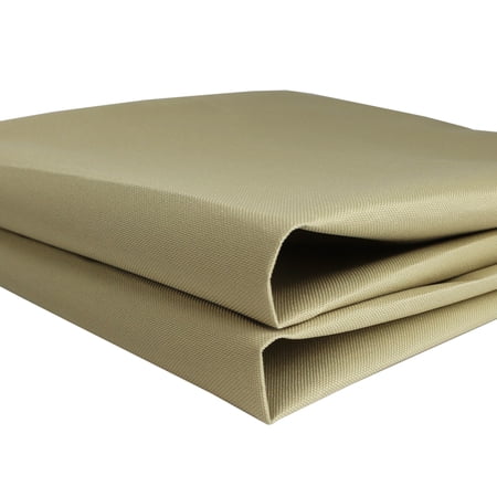 Outdoor Canvas Khaki Awning Waterproof Fabric UV Resistant Multi-purpose