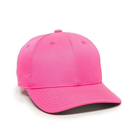 Outdoor Cap 301IS Mid Profile Basic Twill Camo-Neon Pink-Adult