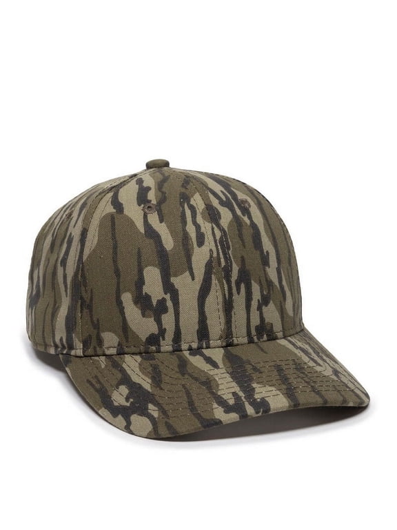 301IS Mid Profile Basic Twill Camo-Original Mossy Oak Bottomland -Adult