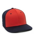 thumbnail image 1 of OC Sports AIR25 Flexible Fitting Cap - Red Navy, 1 of 8
