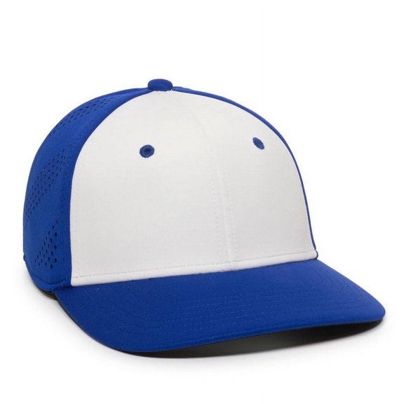 OC Sports AIR25 Flexible Fitting Cap - White Royal Royal