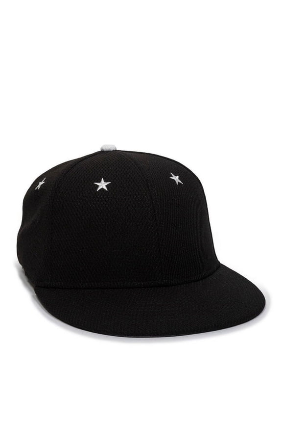 OC Sports ALL-STAR Flexible Fitting Cap - Black