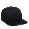 thumbnail image 1 of OC Sports AM-101 USA Made Solid Back Cap - Black, 1 of 8