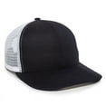 thumbnail image 1 of OC Sports AM-101M USA Made Mesh Back Cap - Black White, 1 of 8