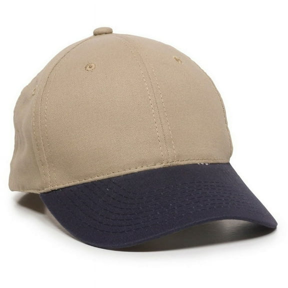 Outdoor Cap BCT-600 Pro Style Cotton Twill-Khaki/Navy