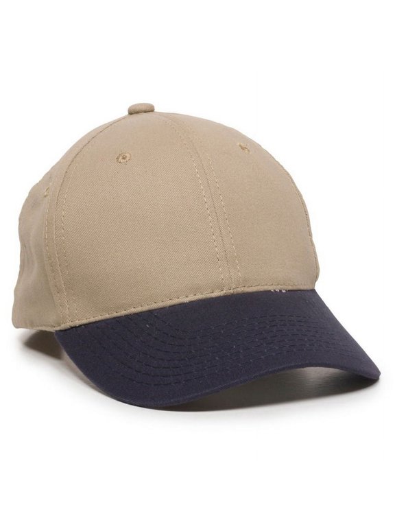 BCT-600 Pro Style Cotton Twill-Khaki/Navy