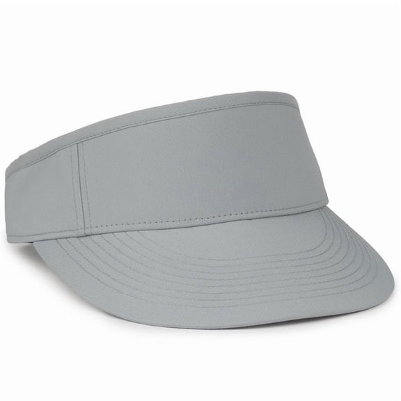 Outdoor Cap BWV-100 Thhigh Crown Polyester Spandex Fabric-Light Grey