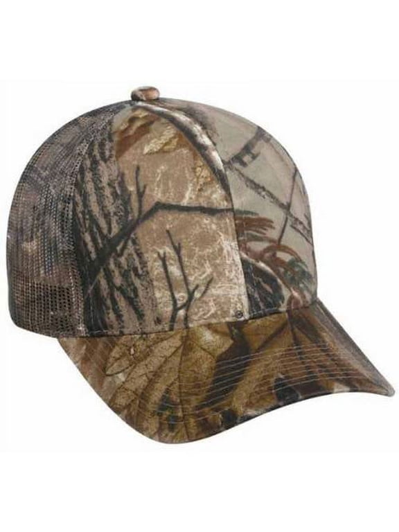 Outdoor Cap Break-Up Infinity Mesh Back Hat