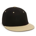 thumbnail image 1 of OC Sports CAGE25 Flexible Fitting Cap - Black Vegas Gold, 1 of 8