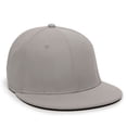 thumbnail image 1 of OC Sports CAGE25 Flexible Fitting Cap - Light Grey, 1 of 8