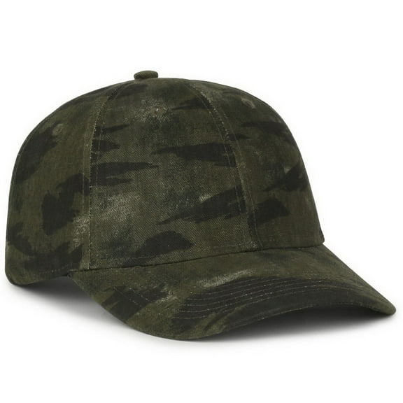 Outdoor Cap CANV-111SB Sturdy Cotton Canvas Cap-GENERIC CAMO