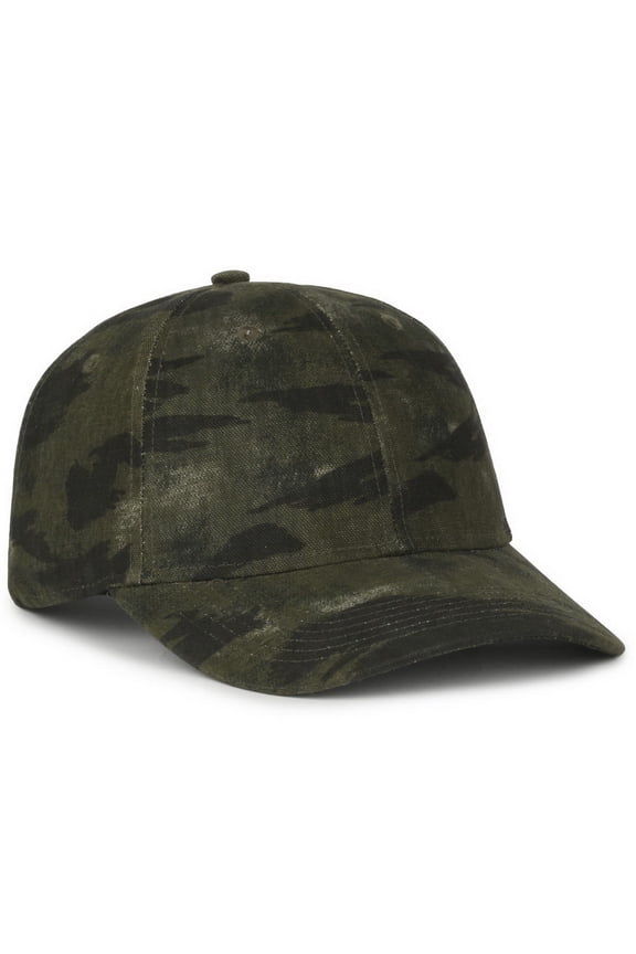 CANV-111SB Sturdy Cotton Canvas Cap-GENERIC CAMO