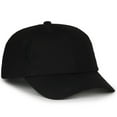 thumbnail image 1 of Outdoor Cap CARG100 Cargo Unstructured Solid Back With Side Pockets Hat - BLACK, 1 of 8