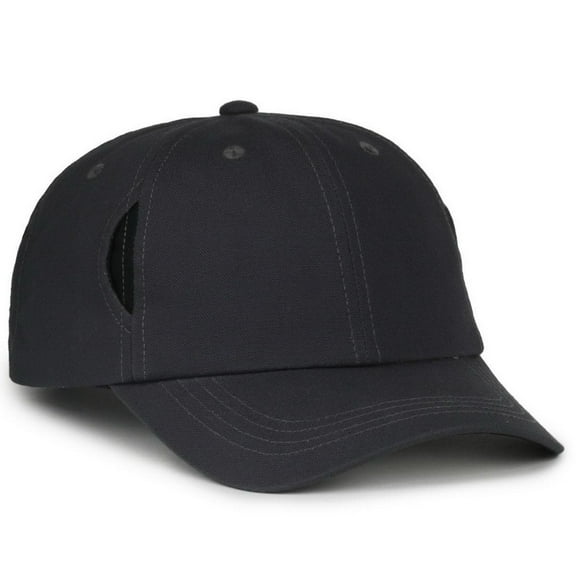 Outdoor Cap CARG100 Cargo Unstructured Solid Back With Side Pockets Hat - GRAPHITE