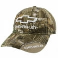 thumbnail image 1 of Chevrolet Wedge 3D Embroidered Bow Tie Text Logo Realtree Camo Adjustable Hat, 1 of 6