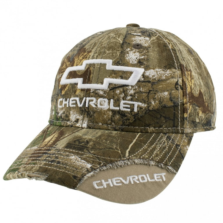 Outdoor Cap Chevrolet Twill Hat, Realtree Edge Camo, Foam