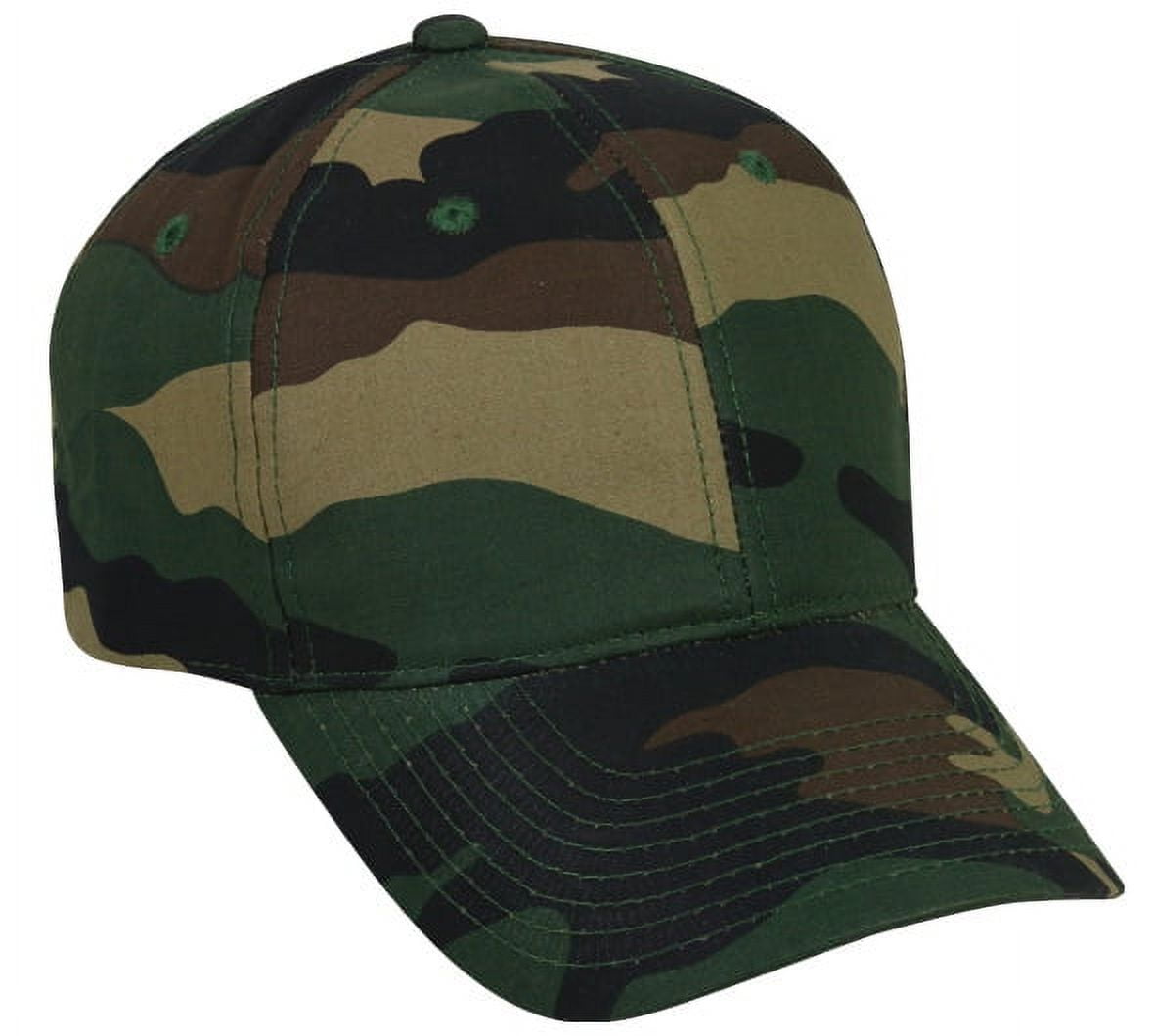 Outdoor Cap DEER02 - Blaze Camo, Structured, Polyester, With Home Plate Novelty Patch