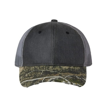 Outdoor Cap Distressed Camo Mesh-Back Cap