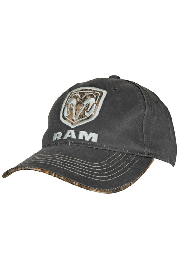 Dodge Ram Low Crown Hook/Loop - Charcoal/Realtree Edge - RAM11A