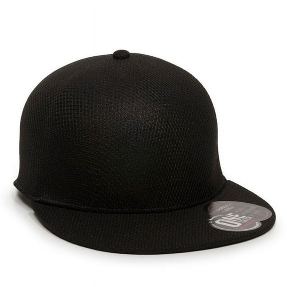 OC Sports EDGE Flexible Fitting Cap - Black