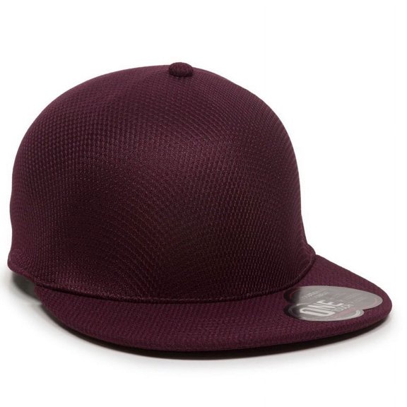OC Sports EDGE Flexible Fitting Cap - Maroon