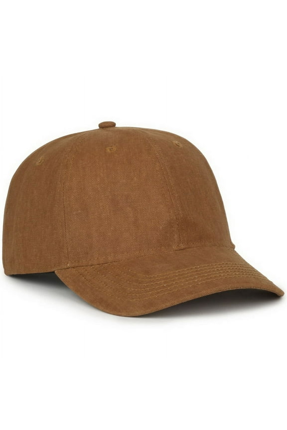 FFA-111SB Cotton Canvas Cap, Blue Ffa&Reg; Label-Canyon Brown