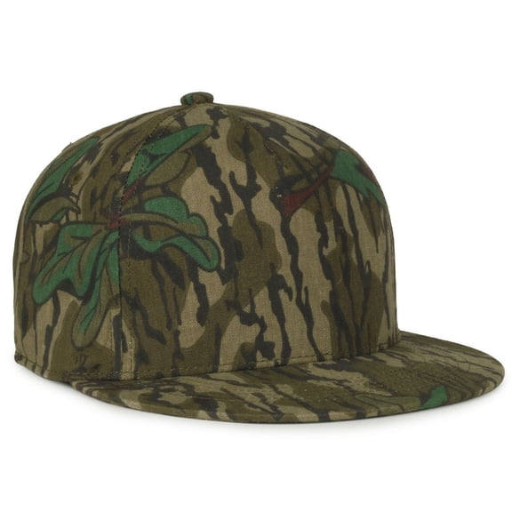 Outdoor Cap FFA-511 FFA® 5-Panel High Crown Solid Back Cap-Mossy Oak® Greenleaf®