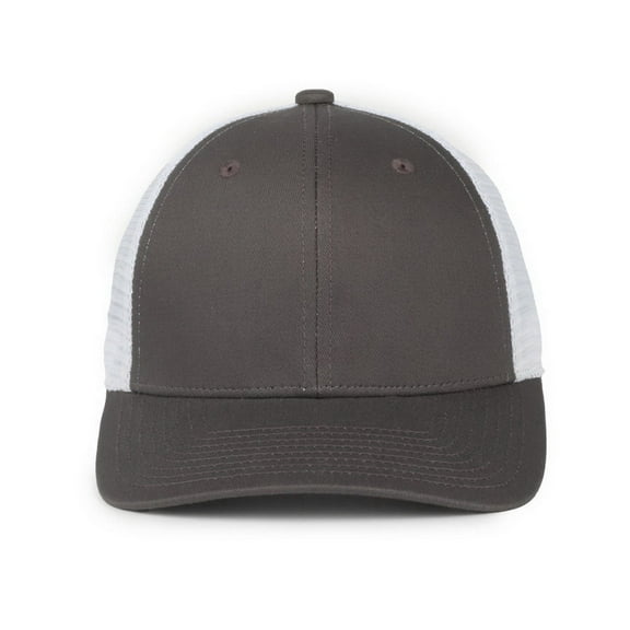 Outdoor Cap FLX672M Stretch Perfected Cap, flagship style-Charcoal/White