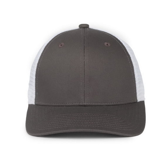 Outdoor Cap FLX672M Stretch Perfected Cap, flagship style-Charcoal/White