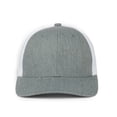 thumbnail image 1 of Outdoor Cap FLX672M Stretch Perfected Cap, flagship style-Heathered Grey/White, 1 of 8