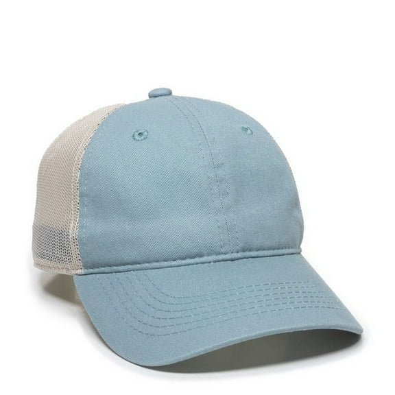 Outdoor Cap FWT-130 Heavy Garment Washed, Mesh Back-Lt Sage/Putty-Adult